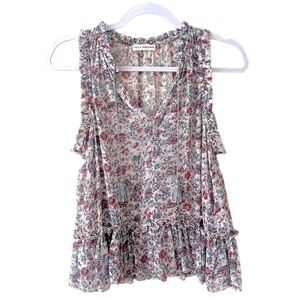 ULLA JOHNSON Rina Ruffled Top